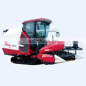 With Rice Harvesting Gearbox Paddy Harvester Combine Equipment thumbnail-2