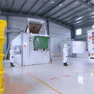 Medical Waste Disposal Equipment With Microwave Disinfection thumbnail-3