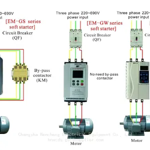 380V 440V Three Phase Intelligent Online Motor Soft Starter Manufacture for Pumps thumbnail-3