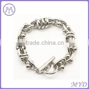 High Quality Stainless Steel Chain Bracelet With Skull thumbnail-5