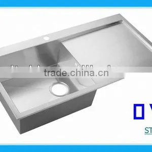 One Bowl With One Drainer Board Sink-STS101A thumbnail-1