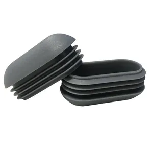 Tube Ending Oval Elliptical Flat Arched Tube Insert End Plug Domed Head Top Plastic Oval Pipe Plug thumbnail-5