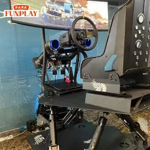 Professional Racing Simulator Cockpit 6DOF Motion Rig VR Ready for VR Steam PS Window Racing Game Ultimate Home Racing Experience thumbnail-4