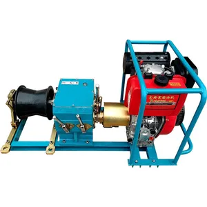 Changyun Technology 5T Diesel Winch (Shaft Drive) - A Cable Laying Pulling Machine thumbnail-1