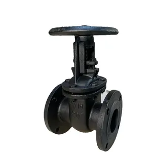 GOST Hard Seat Cast Iron Gate Valve Damper Valve Air Control thumbnail-3