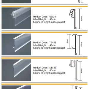 Supermarket Shelf Channel Price Holder Shelf Talker Sign Data Strip thumbnail-4