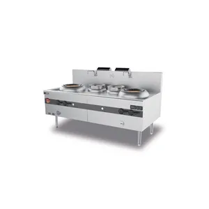 Yudian Double Burner & Double Warming Natural Gas Stove thumbnail-1