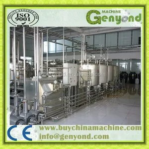 Factory Genyond Kleine Molkerei-Sterilisierungs- und Pasteurisierungsausrüstung/Verarbeitungsmaschine / Pasteurisierte Milch- und Joghurt-Produktionslinie thumbnail-6