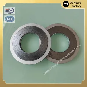 Special Outer Ring Metal Spiral Wound Sealing Gasket for Heat Exchangers thumbnail-4