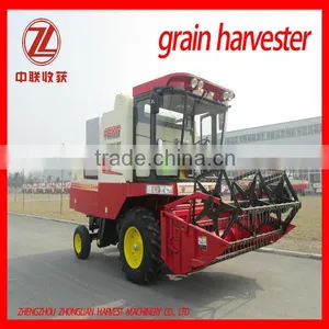 4LZ-3A China-made Wheat Cutting and Threshing Harvester thumbnail-2