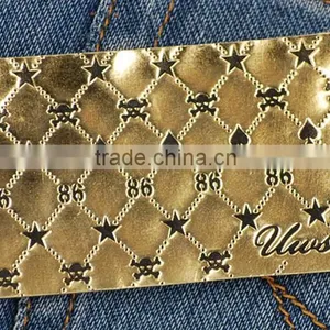 Made in China Discount Embossed Leather Jeans Patches thumbnail-4