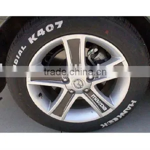 Tires Label Silver PET Paper thumbnail-1