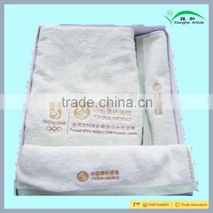 100% Cotton Face Towel as Communication Company Promotion Gift thumbnail-1