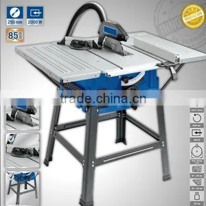 110v 60hz Table Saw With Extension Table ,Power 1800W Blade Size:250mm X30mm X24T thumbnail-1
