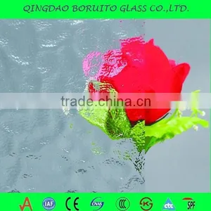 3-19mm Extra Clear Patterned Glass/decorative Frosted Glass/Clear Screen Printing Glass Quality Choice thumbnail-1