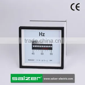 SALZER Brand SA-R96 Frequency Meter With Reeds thumbnail-1