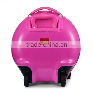 ABS Plastic Suitcase Type Kids Travelling Trolly Bag Radio Control Luggage thumbnail-3