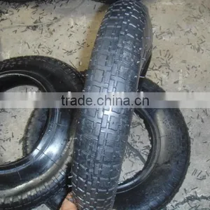 Wheelbarrow Tire 3.50x8 Yasa Pattern Rubber Tyre 350-8 thumbnail-6