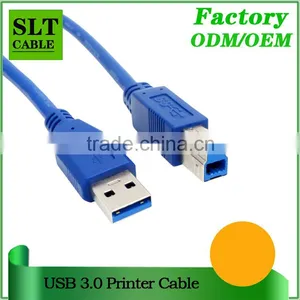 SLT 1.5M 5 Ft Superspeed USB 3.0 Type A to B Cable 5Gbps Gold Plated Printer Cable thumbnail-4