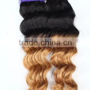 2015 NEW Deep Wave Hair Clip in Malaysian Hair Extensions thumbnail-5