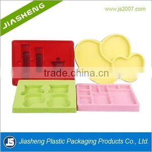 Plastic Cosmetic Packaging PS Flocked Tray thumbnail-4