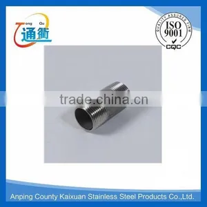 Made in China Stainless Steel 304 Threaded Barrel Nipple thumbnail-2