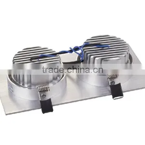 2 Light LED Ceiling Light Grille Lamp 6w 10W 14w 18w 24w 30w 36w LED Downlight thumbnail-6