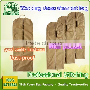 Zipper Wedding Garment Bag Cover / Suit Garment Bag Cover Foldable thumbnail-1
