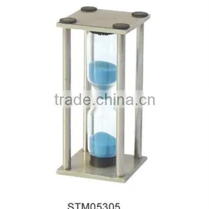 Metal Sand Timer, Metal Hourglass, Metal Sand Clock thumbnail-1