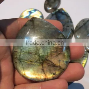 Rainbow Flash Labradorite Gemstone Cabochons thumbnail-1