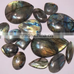Rainbow Flash Labradorite Gemstone Cabochons thumbnail-3