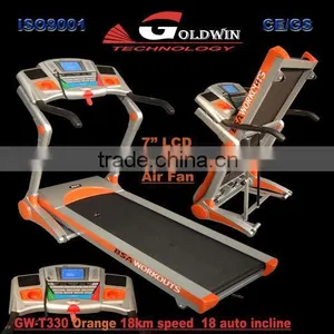 Motorized Treadmill With 7" LCD thumbnail-1