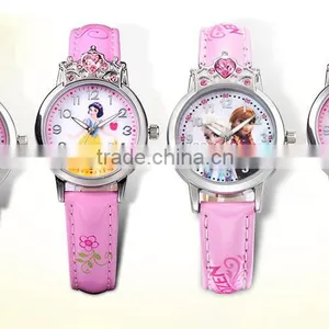 Pretty Cartoon Series Kids Watch Cheap Wholesale Fairy Tales Roles Watch for Children thumbnail-3