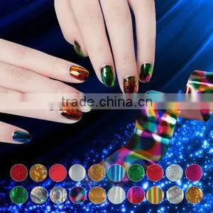 Multicolor Nail Sticker Transfer Foil Sticker 82 Color Choice thumbnail-3