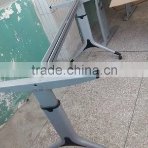 Aluminum Y Shape Office Table Leg/ Office Table Design Photos Specifications 2 Person Computer Desk thumbnail-5