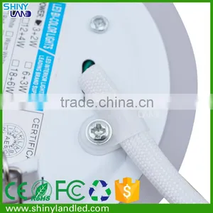 3+2W Round / Square Acrylic Blue White Double Color LED Panel Light for Home Decoration Quality Choice thumbnail-4