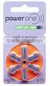 Wholesale Hearing Aid Battery Mercury Free Power One Made in Germany thumbnail-3