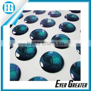 New Design and Clear Epoxy Resin Dome Stickers Labels thumbnail-1