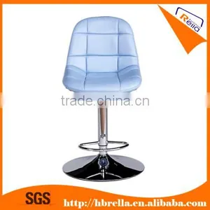 Modern Blue Bentwood Stainless Steel Barstools thumbnail-2