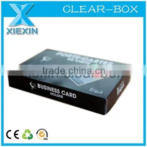 New Oem Acetate Pvc Clear Business Card Box thumbnail-1