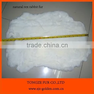 Tanned Real Rex Rabbit Fur Skins for Garments thumbnail-5