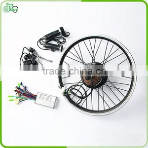 Electric Bicycle 700C Wheel Kit With Geared Motor thumbnail-1