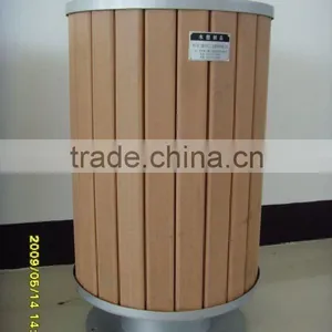 Outdoor Wood Plastic Composite Trash Bin thumbnail-1