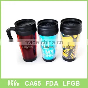 Best Quality Plastic Insulated Mug thumbnail-1