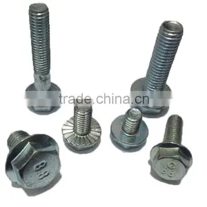 8.8 Grade, Hex Flange Screws, Cushioned Bolt thumbnail-2