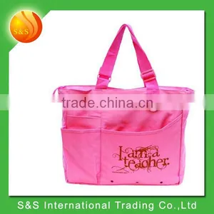 Portable Large Content Custom Teacher Tote Bag thumbnail-1
