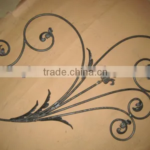 Hand Forged Flat Iron Parts for Railing Gate Fence thumbnail-1