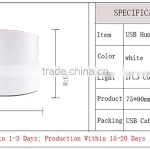 Gray and White and Cheap Mini Usb Humidifier thumbnail-3