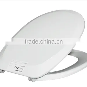 Sanitary Ware Toilet Seat Cover With Soft Close Hinge for WC Pans for Bathroom thumbnail-1