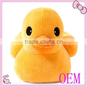 2014 Hot New Design Plush Toys China Manufacturer Toys Yellow Duck Plush Toy thumbnail-1